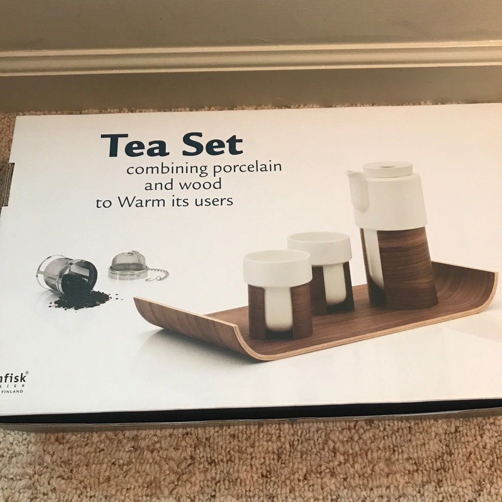 Tonfisk Finnish design modern tea & coffee set